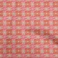 thumbnail image 1 of oneOone Velvet Rust Brown Fabric Floral Diy Clothing Quilting Fabric Print Fabric By Yard 58 Inch Wide, 1 of 4