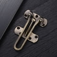 thumbnail image 4 of Fasiaou Home Security Door Lock, Door Reinforcement Lock Swing Bar Lock， Front Door Locks for Kids, Home Reinforcement Lock for Swing-in Doors, Latch Guard Clasp,Solid Security loc, (Green), 4 of 5