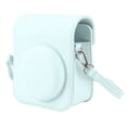 thumbnail image 2 of Mini Instant Camera Protective Bag PU Camera Case with Detachable Top Cover Adjustable Shoulder Strap for Mini 12, 2 of 7
