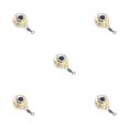 thumbnail image 3 of relayinert Fishing Lure Light LED Waterproof Eye Shape Lighting Fish Bait Plastic Reusable Glowing 1.3cm Angling Lamp Tackle White 5Set, 3 of 6