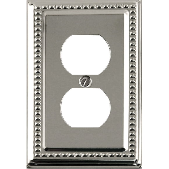 Atron Electro Industries Vintage Chrome Duplex Wall Plate