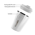 thumbnail image 2 of FlyFlise Tasse à Café Étanche Isolée Thermique Tasse de Voyage Portable en Acier Inoxydable, 2 of 8