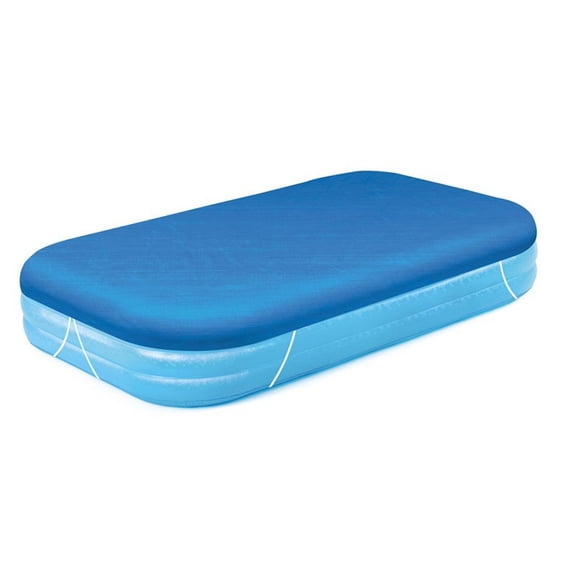 Housse de Piscine Gonflable pour Piscine Rectangulaire 103 Po X69 Po, Housses de Piscine Rectangulaires, Housse de Piscine hors Terre Intégrée Élastique, Antipoussière, Imperméable et Pliable