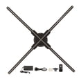 thumbnail image 2 of 3D Hologram Fan, 17.7 Inches Hologram Projector with 700 APP Material, Supports WiFi, Mobile Phone Projection, Sound Playback, 2 of 7