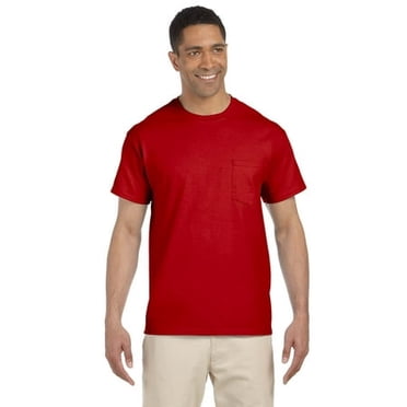 Gildan Adult Ultra CottonÂ® 10 oz./lin. yd. Pocket T-Shirt