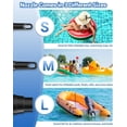 thumbnail image 2 of Dr.meter Portable Electric Air Mattress Pump, Rechargeable 4000mAh Battery Air Pump - Quick-Fill Air Inflator Deflator for Outdoor Camping Inflatable Bed Pool Boat Float Raft Swimming Rings Snow Tube, 2 of 7