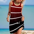 thumbnail image 2 of TJAZFJPA Robe Formelle d'Hiver Femmes Femmes Robe d'Été de Plage Sans Manches Imprimée Jupe Décontractée Robe Mini de Vacances au Bord de la Mer Robes Bohèmes pour Femmes Robes Aguichant pour Femmes, 2 of 4