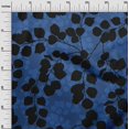 thumbnail image 3 of oneOone Cotton Silk Navy Blue Fabric Asian Sewing Craft Projects Fabric Prints By Yard 42 Inch Wide, 3 of 4