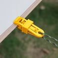 thumbnail image 5 of Pleteffect Pinces Robustes pour Bâche Pinces Réglables pour Auvent pour Camping Extérieur Boucle de Filet d'Ombrage Fixation Sécurisée Pince Durable 10 Pcs, 5 of 5