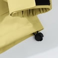 thumbnail image 4 of PEONAVET Mens Jacket Men's Solid Color Waterproof Long Sleeved Hooded Workwear With Multiple Pockets Jacket, 4 of 8