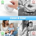 thumbnail image 4 of Aorsher Electric Nail Clipper, Electric Nail Trimmer with LED Light and Storage Box, 3 Speed Gears Electric Nail Clipper, Wireless Automatic Nail Clipper for Babies, Adults and Seniors, 4 of 10
