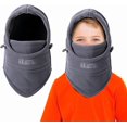 thumbnail image 1 of Cagoule pour Enfants en Molleton, Masque Facial de Ski d'Hiver, Bonnet Ajustable, Cache-Cou Double, 1 of 6