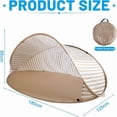 thumbnail image 3 of EQWLJWE Portable Beach Tent Shelter,Pop Up Tent Beach,Sun Shelter Tent ,Beach Sun Shelter Pop Up,Uv Protection for Beach, Park, Camping ,Beach Tent Sun Shelter Easy Pop Up, 3 of 6