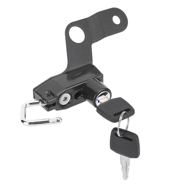 Helmet Lock Hook Motorcycle Modification Aluminum Alloy Helmet Lock Mount Hook Fit For GSX1300R / 2008+Black