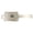 Silver, variant on DIN 35mm Solid State Relay Mounting Bracket Fixed Power Switch Guide Rail Buckle