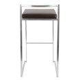 thumbnail image 2 of Tabouret de bar contemporain Fuji, de LumiSource, 2 of 8