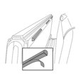 thumbnail image 1 of BAK Industries Tonneau Cover Paint Protector PARTS-326A0008 For BAKFlip Models; 3/4 Inch Thickness x 6 Inch Length; Quantity of 4, 1 of 2