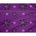 thumbnail image 4 of oneOone Polyester Lycra Fabric Floral Block Printed Craft Fabric BTY 56 Inch Wide, 4 of 4