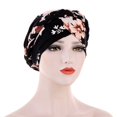 thumbnail image 4 of Turban pour Femmes, Bandeau, Bonnet Pré-Noué, Tuque, Bonnet de Nuit, Bandeau, 4 of 8