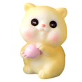 thumbnail image 1 of GLFILL Figurines Miniature Mini Cartoon Cats Resin Ornaments Crafts Desk Accessories Two, 1 of 6