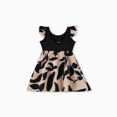 thumbnail image 4 of PatPat Family Matching Cross Back Floral Strap Dress and Colorblock Top Sets, 4 of 8