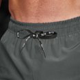 thumbnail image 4 of asjyhkr Mens Gym Shorts Quick Drying Zipper Pockets Workout Shorts Drawstring Elastic Waisted Athletic Shorts, 4 of 7