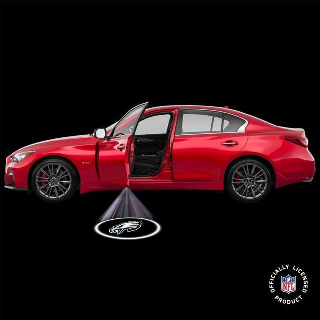 Sporticulture CARDLPHI NFL Philadelphia Eagles Team Pride LED Car Door Light
