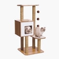 thumbnail image 1 of Vesper High Base – Walnut Cat Tree, 1 of 4