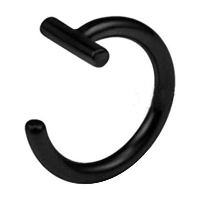 EIGTHTAIL Gold 1.0*8mm Personalized Hole-Free False Lip Studs Lip Clips Lip Rings Piercing Titanium Steel Stainless Steel Jewelry Nose Studs Nose Rings