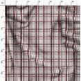 thumbnail image 3 of Soimoi Brown Rayon Fabric Gingham Check Print Fabric by the Yard 56 Inch Wide, 3 of 5