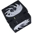 thumbnail image 2 of Lian Li UNI Fan CL120 ARGB PWM Fan - Single Pack - 2.4 GHz Wireless Signal RGB & PC Case Fans Control - 28mm FDB - Daisy-Chain - Low Noise - Controller NOT Included & Required - Black (12CL1W1B), 2 of 3