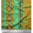thumbnail image 1 of Soimoi Tissu en Rayonne Imprimé Géométrique Aztèque 1 Yard 56 Pouces de Large, 1 of 3