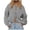 Grey, variant on AherBiu Cropped Cardigan for Women Cable Knit Button down Sweater Fall Trendy Casual Long Sleeve Outerwear