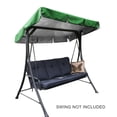 thumbnail image 1 of maytalsory Auvent de Balançoire Housse Supérieure Pare-Soleil Extérieur Composant de Toit Raccord Professionnel Housses Imperméables Remplacement Accessoires de Hamac Vert Type A, 1 of 8