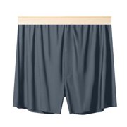 Lovzfmll Men's Underwear, Solid Color Boxer Briefs, Breathable Cotton Underwear, Comfort Stretch for Everyday Wear
