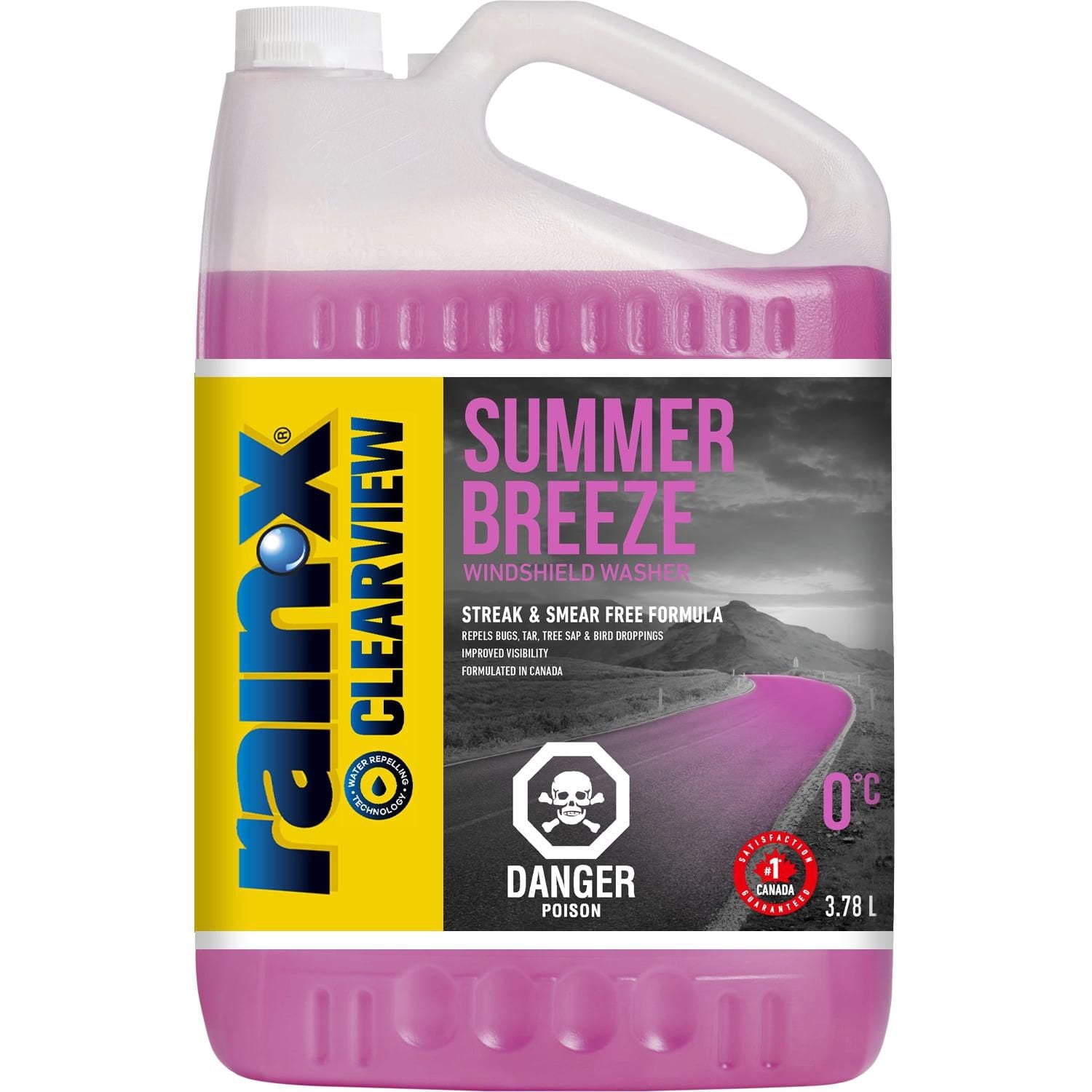 Rain-X® ClearView - Summer Breeze Windshield Washer Fluid, 0°C