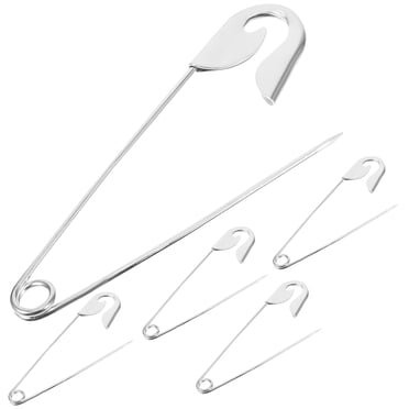 5pcs Clothes Laundry Pins Decorative Safety Pins Metal Safety Pins for Laundry
