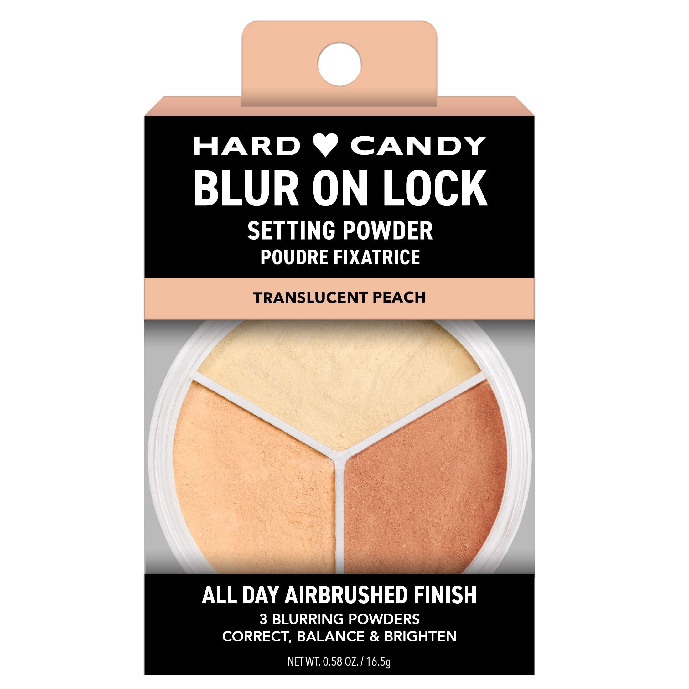 Blur On Lock Setting Powder Translucent Peach