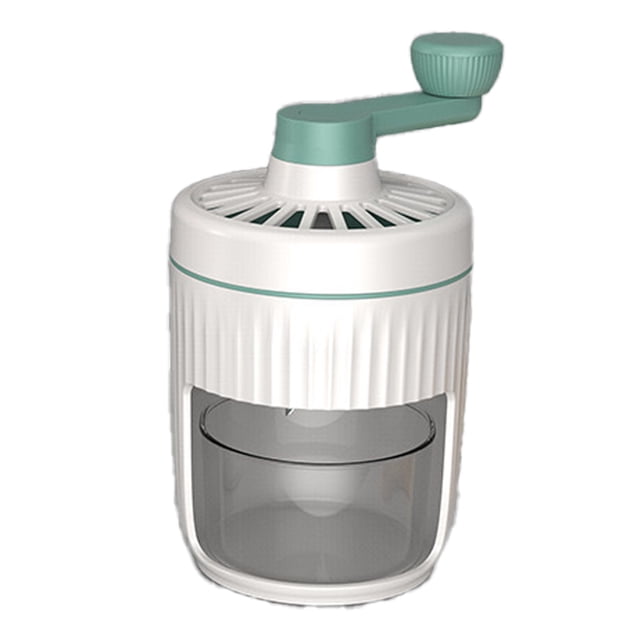 pitrice Portable Snow Cone Machine | Hand-cranked Ice Shaver Crusher Outdoors Hand-cranked Snow Cone Machine A