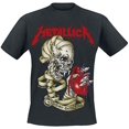 thumbnail image 1 of Metallica T-Shirt Noir Heart Explosive pour Homme TG, 1 of 6
