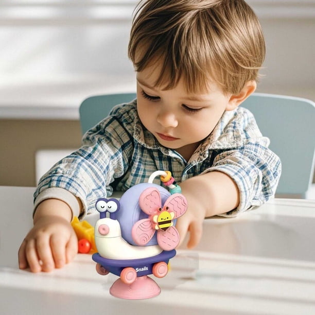 Jouet Baby Ventouse pour Chaise Haute, Eveil Jouet Bebe 6 Mois, Jeux Montessori Sensoriel Bebe 1