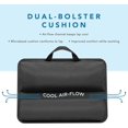 thumbnail image 4 of LapGear Compact Lap Desk - Aqua - Fits Up to 13.3 Inch Laptops - Style No. 43109, 4 of 5