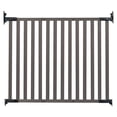 thumbnail image 1 of KidCo Barrière pour Bébé en Bambou à Dégagement Rapide pour Escalier Safeway, Gris, 1 of 8