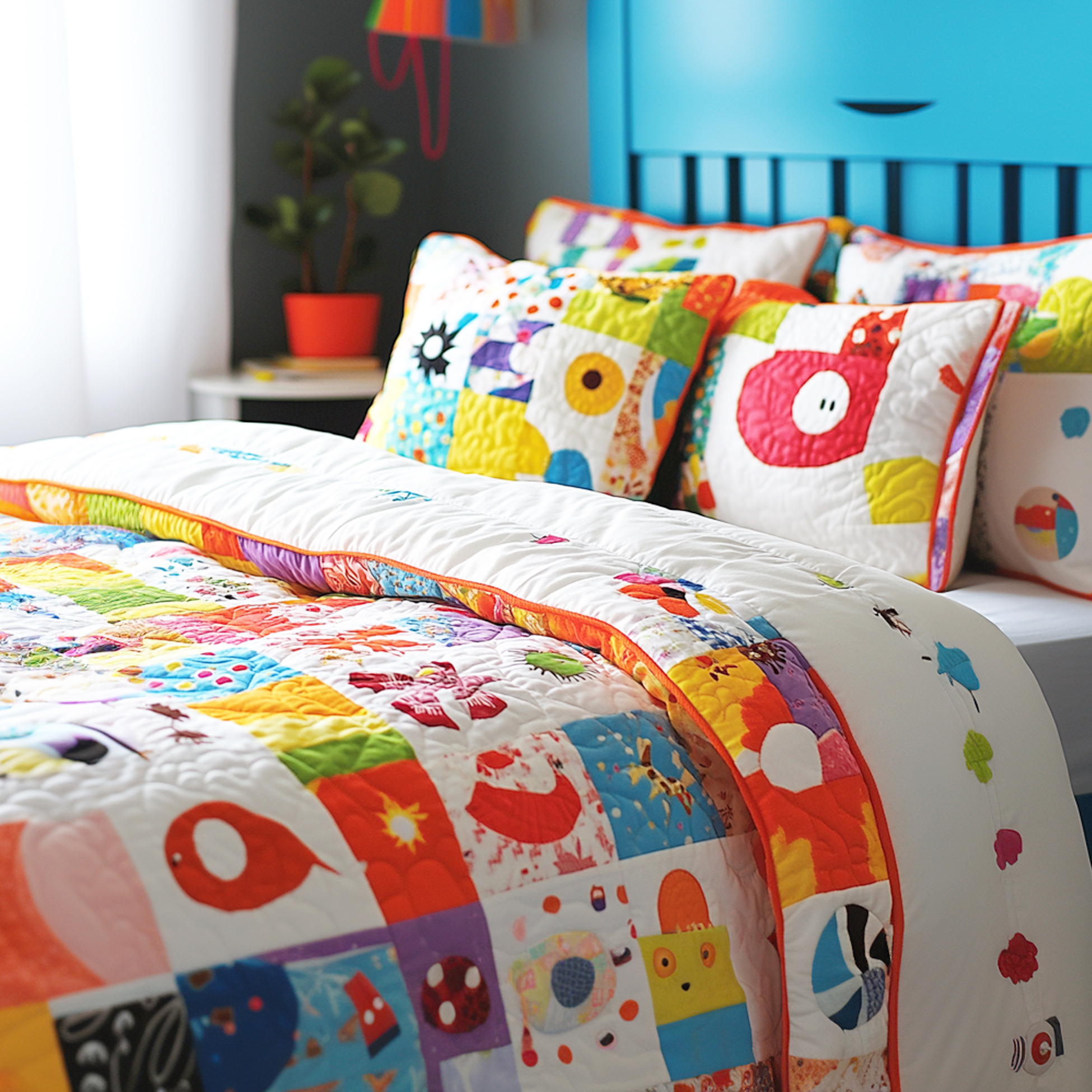 UNIQUE CREATIV Premium Quilt Batting Queen Size Low-Loft