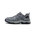 thumbnail image 1 of UKAP Men Safety Shoes Anti-smash Work Shoe Slip Resistant Sneakers Working Hiking Boots Lightweight Grey 7, 1 of 9