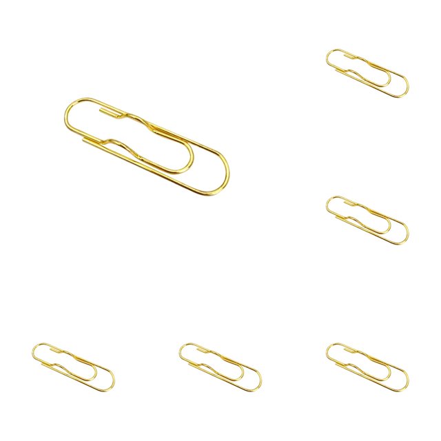 Metal Pen Clips,Paperclip Pen Holders for Notebooks and Papers,Multifunctional Pen Clips,Portable Metal Paper Clips,Pen Holder Clip for Notebook,Books,Planner,Journals,Clipboard and Paper,Gold 5PCS