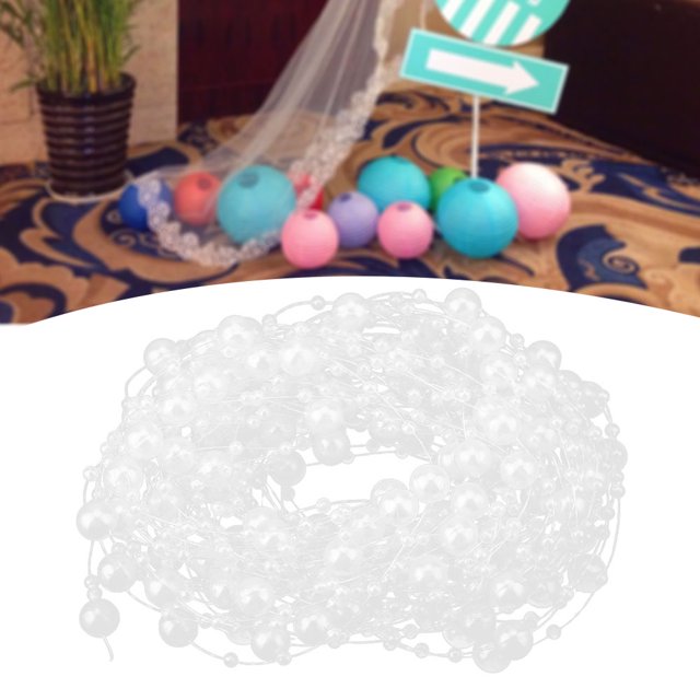 Decoration Beads, 10M Sturdy Durable Optional Colors Garment Accessories, For Home Vases