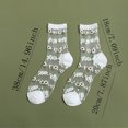 thumbnail image 3 of IROINID Économies Chaussettes à la Cheville pour Femmes Maille Dames Respirabilité Patchwork Chaussettes Fines Bas, 3 of 4