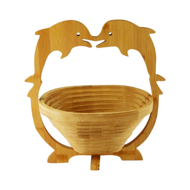 Fruit-Shaped Foldable Wood Fruit Basket Fruit Tray Fruit Rack And Dried Fruit Box Can Be Stored And Folded