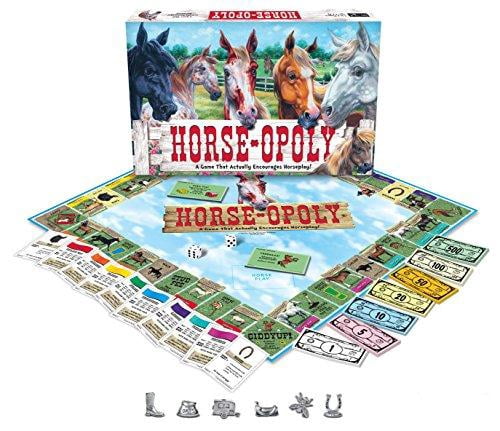 Horse-Opoly Board Game by Late for the Sky, 2-6 Player, Ages 8 & up